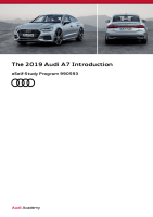 SSP 990593 - The 2019 Audi A7 Introduction 